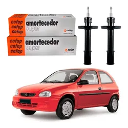  Par Amortecedor Dianteiro Chevrolet Corsa 1.0 1997 A 2005