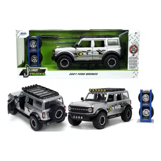 Jada 1:24 Ford Bronco 2021 Extra Rines Just Trucks