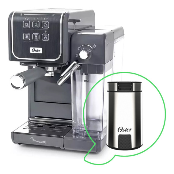 Cafetera Oster® Primalatte Touch 19 Bares / Qualify