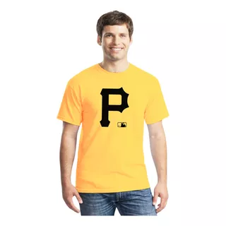 Playera Adulto Piratas Pittsburgh Beisbol Pirates Mod. 02 Eg