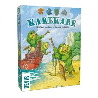 Juego De Mesa Karekare Estrategia Fantástica Original Devir