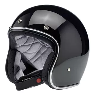 Biltwell Inc. Bonanza Helmet - Gloss Black