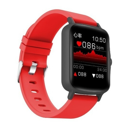 Smartwatch Nencnon Nsw-01 Rojo 1.49in Bluetooth 4.0 /v