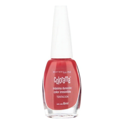 Esmalte de uñas color Maybelline Colorama de 8mL de 1 unidades color Tentação