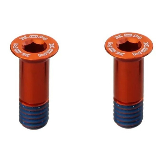 Tornillos P/ruedita Cambio Xon Aluminio X2 Uds(1,2gr)naranja