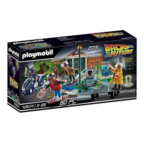Playmobil 70634 Volver Al Futuro Ii Persecución Hoverboard Cantidad de piezas 80