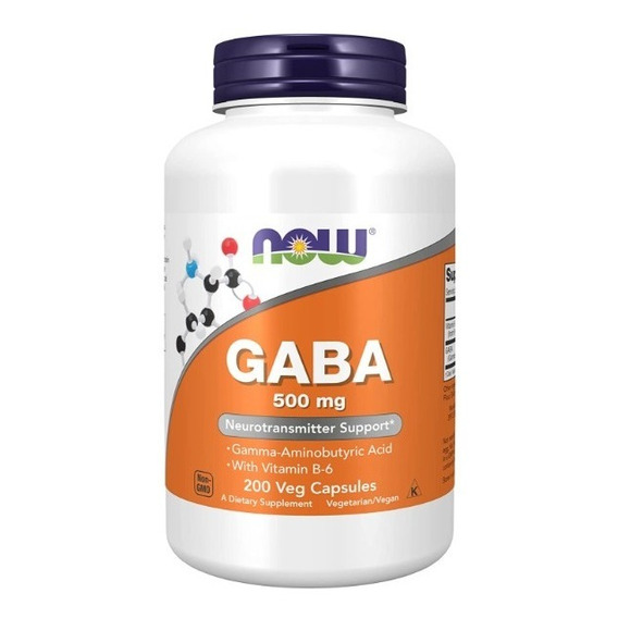 Gaba Now Foods 500 Mg - Unidad a $736