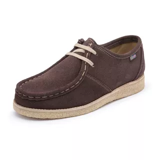 Sapato Cacareco Solado Crepe Estilo Clarks Inglesa Vintage