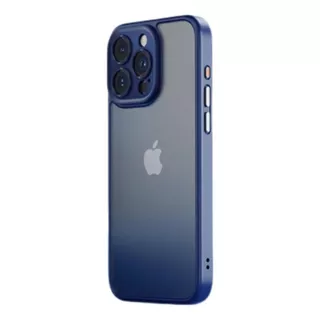 Capa Rock Protect Lens Para O iPhone 15 Pro Max Anti Impacto Cor Azul