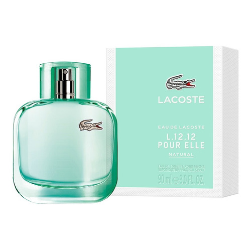 Perfume Mujer Lacoste Pour Elle Natural L.12.12 Edt 90ml