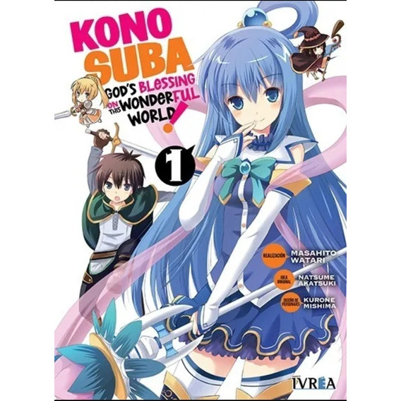 Manga, Konosuba Vol. 1 / Ivrea