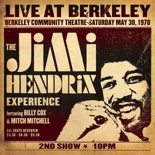 Jimi Hendrix Live At Berkeley Lp
