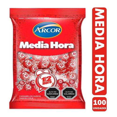 Caramelo Media Hora (bolsa Con 100 Unidades