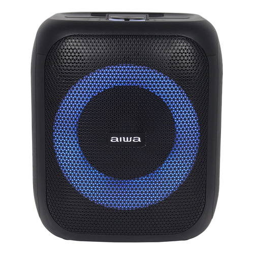 Parlante Portátil Bluetooth Aiwa Karaoke Tws 20w Aw-pok9t Color Negro