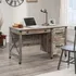 Sauder Carson Forge - Escritorio Con Pedestal, L: 53.19 Pul. Color Acabado Blanco Suave