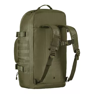 Mala Mochila Expedition Militar Verde Oliva - Invictus Cor Verde-escuro Desenho Do Tecido Liso