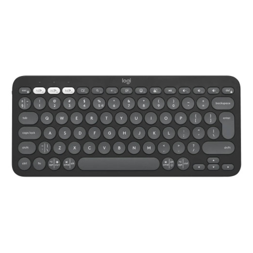 Logitech Pebble Keys 2 K380s Teclado Bt Multi-device Grafito Idioma Español