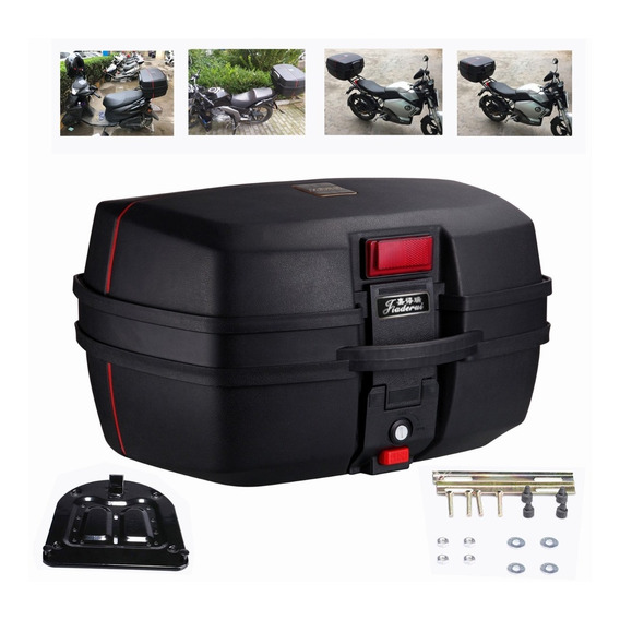 Caja Para Casco De Moto Maletero Para Moto Universal, 32l