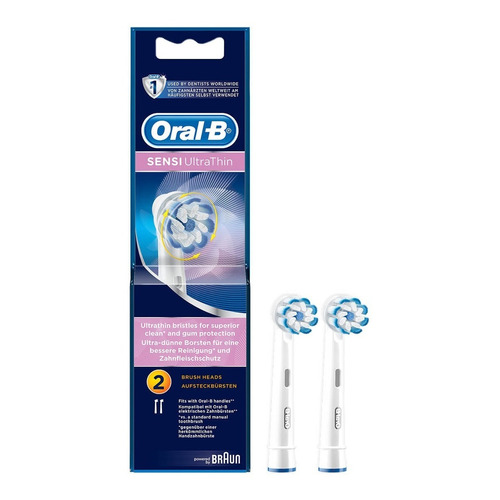 Repuesto Para Cepillo Electrico Sensi Ultra Fino C/2 Oral-b
