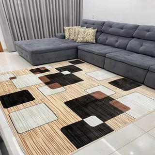 Tapete Para Sala Quarto 2,00x2,50 Aveludado Macio Oferta