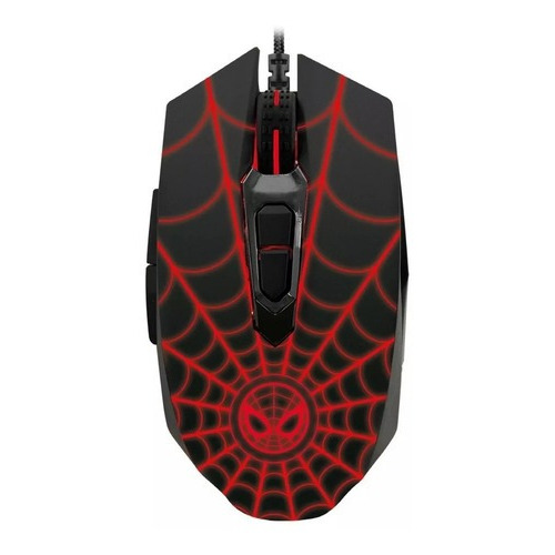 Mouse Gaming Xtech 7 Botones Con Luz Gamer Spider-man Marvel