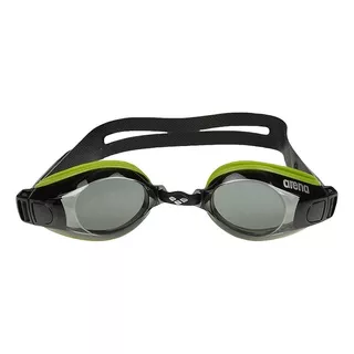 Goggles De Competencia Arena Zoom X Unisex Inmediato Color Green-smoke-black