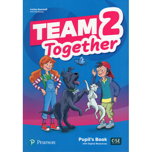 Team Together 2 Pupils Book, De Lesley Koustaff. Editorial Pearson, Tapa Blanda En Inglés