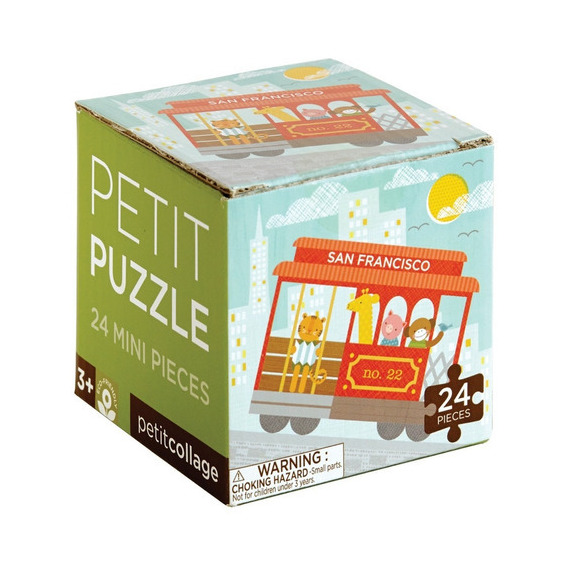 Puzzle Mini 24 Piezas - San Francisco Petit Collage Ptc168