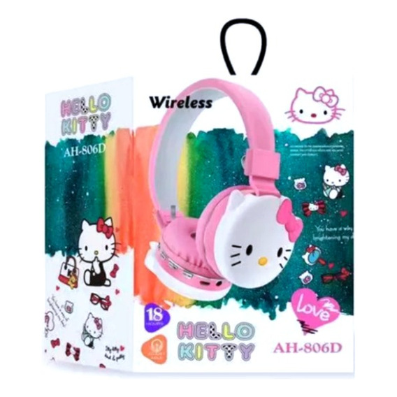 Audífonos Hello Kitty Inalámbricos Bluetooth 5.0 Regalo 
