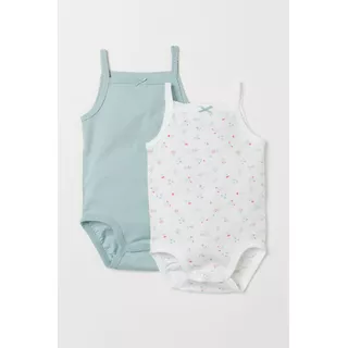 Pack X 2 Bodies Musculosa 9/12 Meses H&m