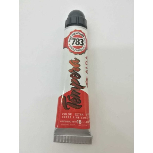 Tempera Profesional Alba 18ml Grupo 1 Color 783 ROJO BERMELLON