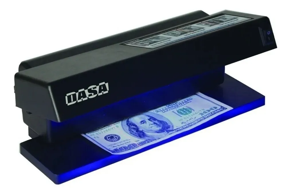 Imagen 2 de 4 de Detector De Billete Falso Profesional Dasa Db-6w