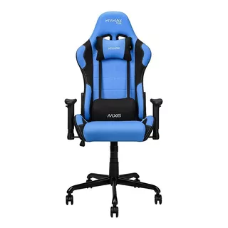 Cadeira Gamer Mx6 Giratória Azul E Preto Mymax