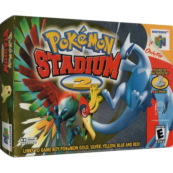 Pokémon Stadium 2 Físico En Caja Con Manual Nintendo 64