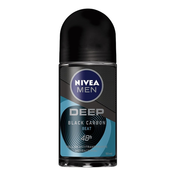 Desodorante Antibacterial Nivea Men Deep Beat Roll On 50ml