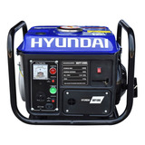 Generador Portátil Hyundai Hhy1000 1000w Monofásico 110v A Gasolina