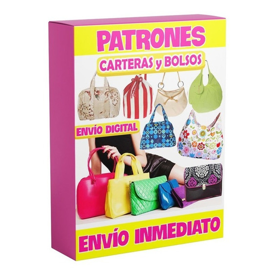 Patrones Carteras Bolsos Billeteras Mochilas Imprimibles Pdf