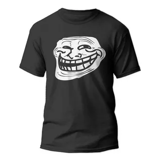 Polera  Troll Face - Memes Redes Sociales - Estampada Unisex