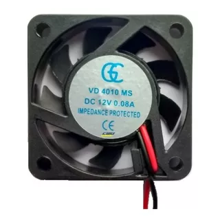 Microventilador Cooler Ventoinha 40x40x10 12 Volts