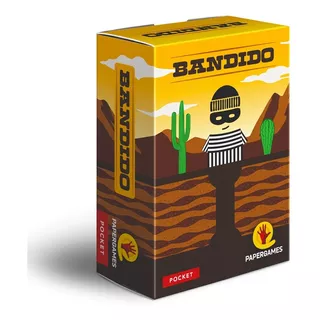 Bandido - Paper Games - Jogo Cooperativo Pocket