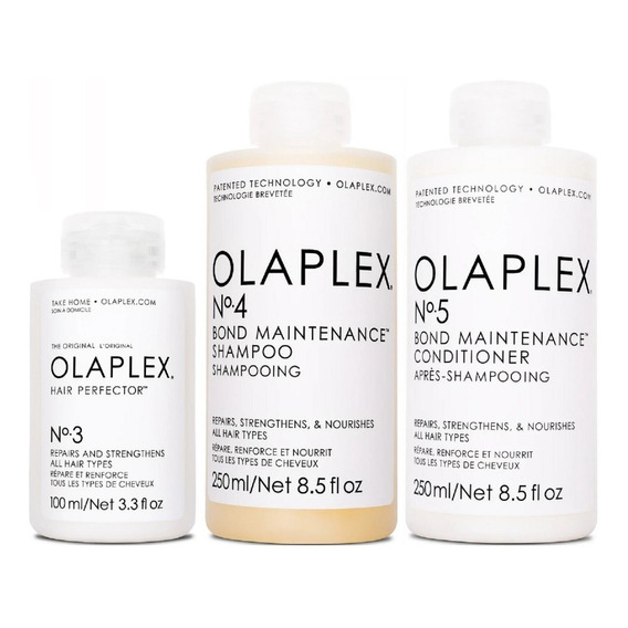 Olaplex N°3 + N°4 + N°5 Tratamiento Reparador Intensivo