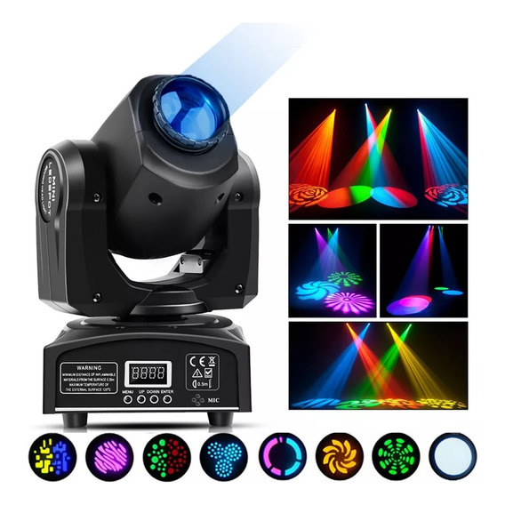 U`king 60w Escenario Gobo Beam Luz De Cabeza Movil Dj