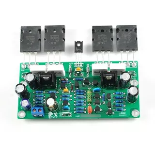  Placa Montada Amplificador Ab 350 W 2sa1943 E  2sc5200