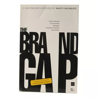 Livro The Brand Gap Por Marty Neumeier Inglês B8595