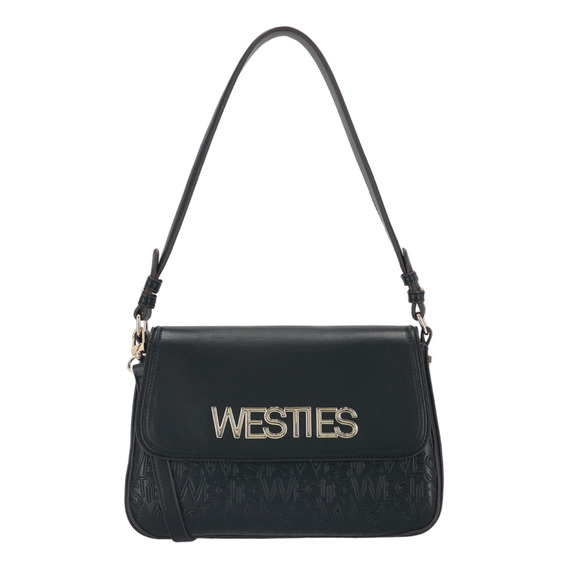 Bolsa Cross Body Para Mujer Westies Negro Hbalejandretawe