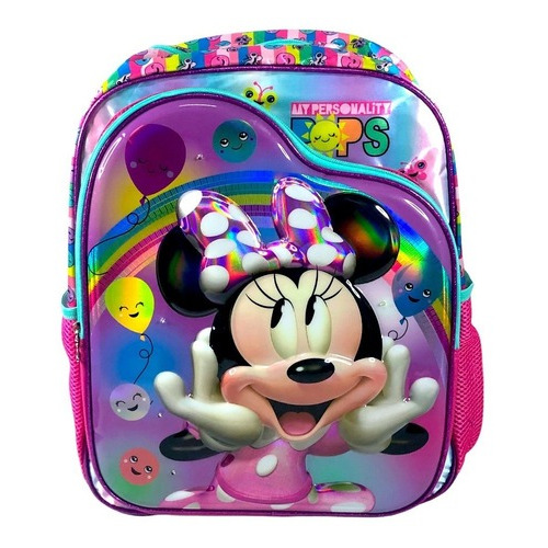 Mochilas Escolares Ruz Primaria Minnie Disney Originales Color Lila