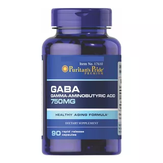 Gaba 750 Mg (ácido Gamma  Aminobuti - Unidad a $660