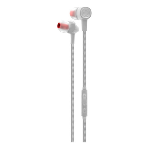 Audífonos in-ear Maxell Earbuds SIN-8 Solid+ blanco