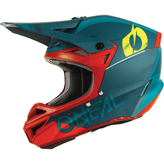 Casco Oneal Haze Serie 5 Moto Motocross Enduro Azul/rojo