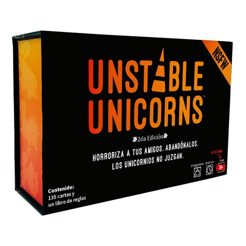 Juego De Mesa - Unstable Unicorns Nsfw